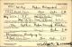 Hernandez, Willie - US Military Registration Card