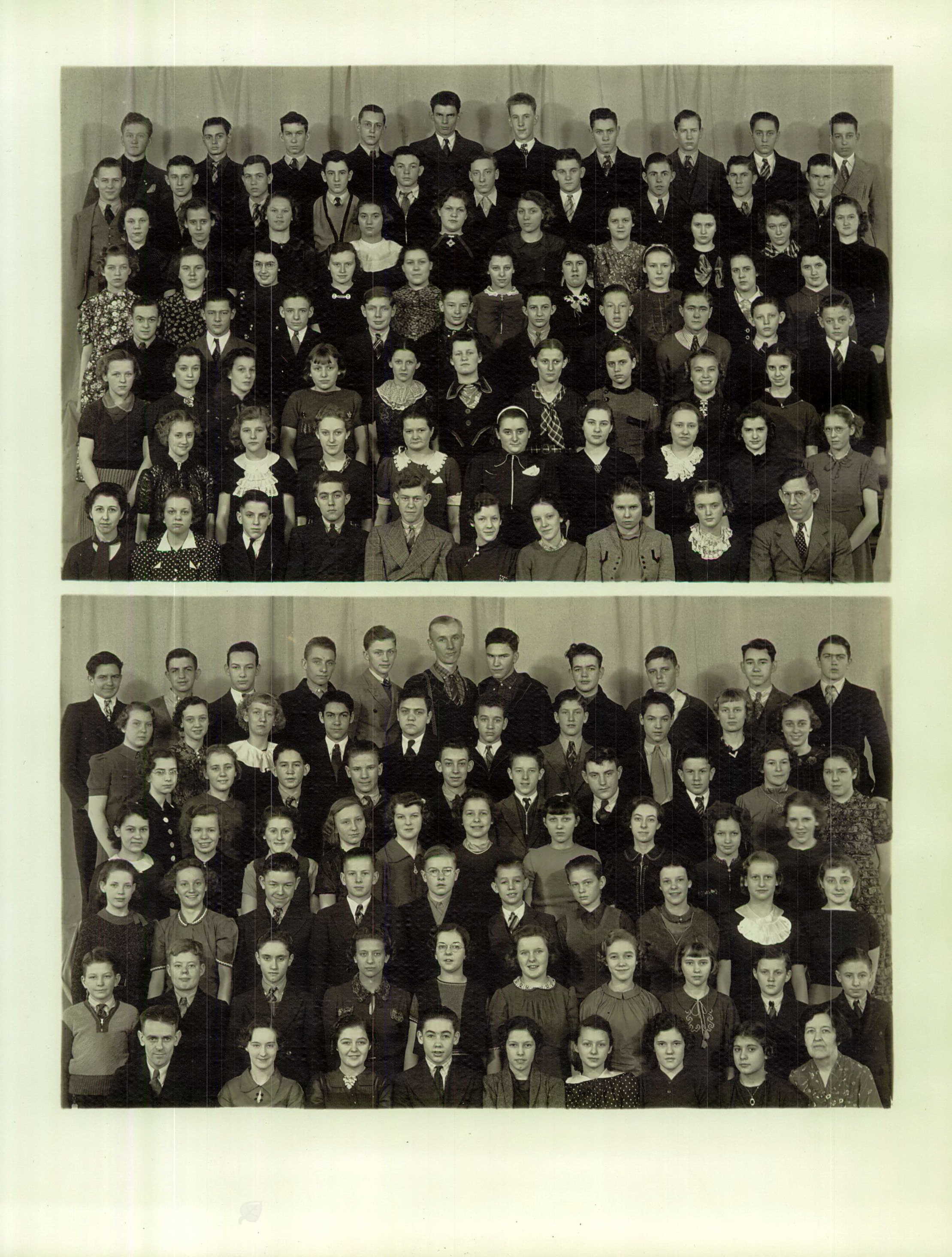 Majercin, Lawrence - 1938 Oakwood High School class photo