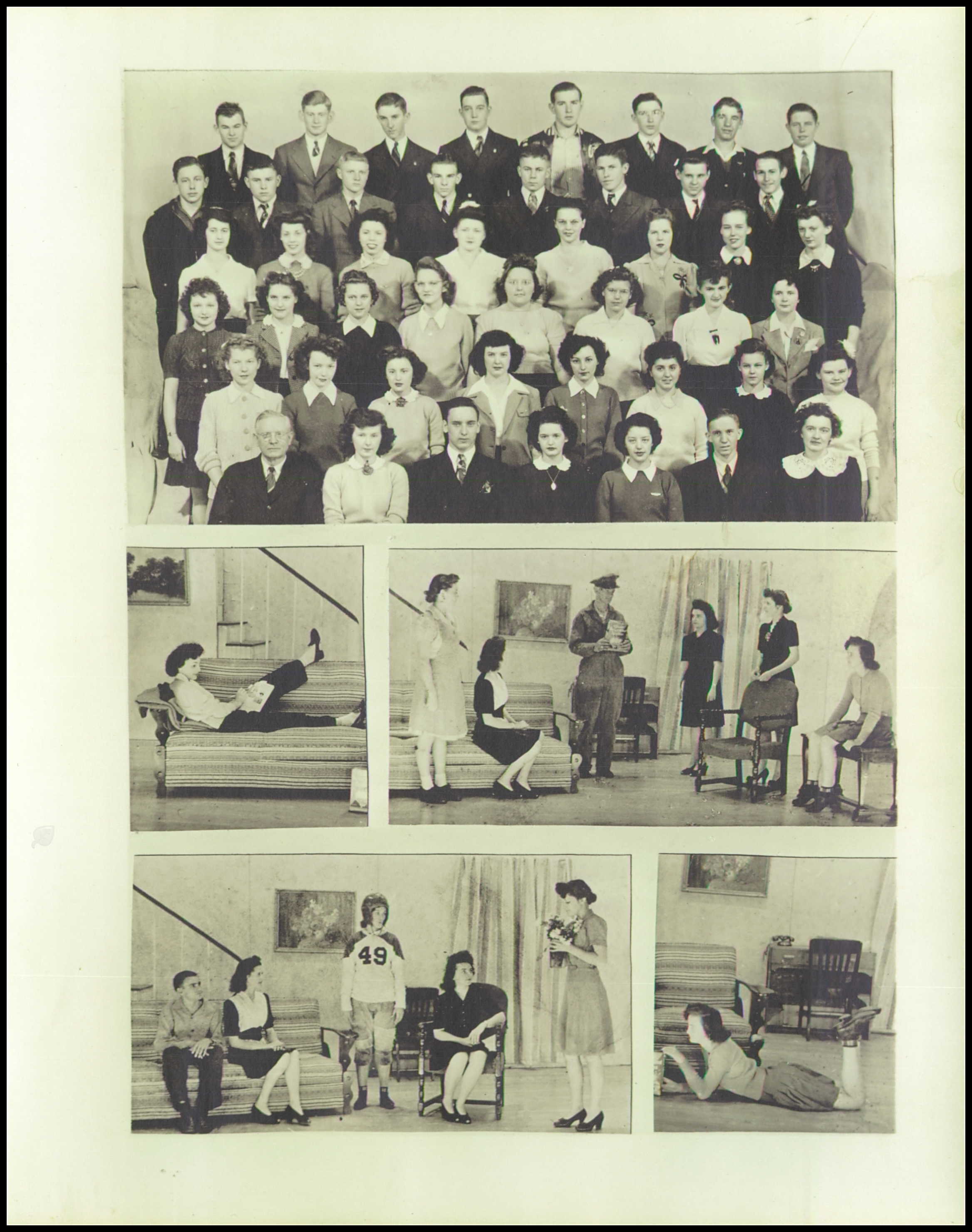 Sims, Phyllis - 1944 Oakwood (Fifthian, Illinois) High School