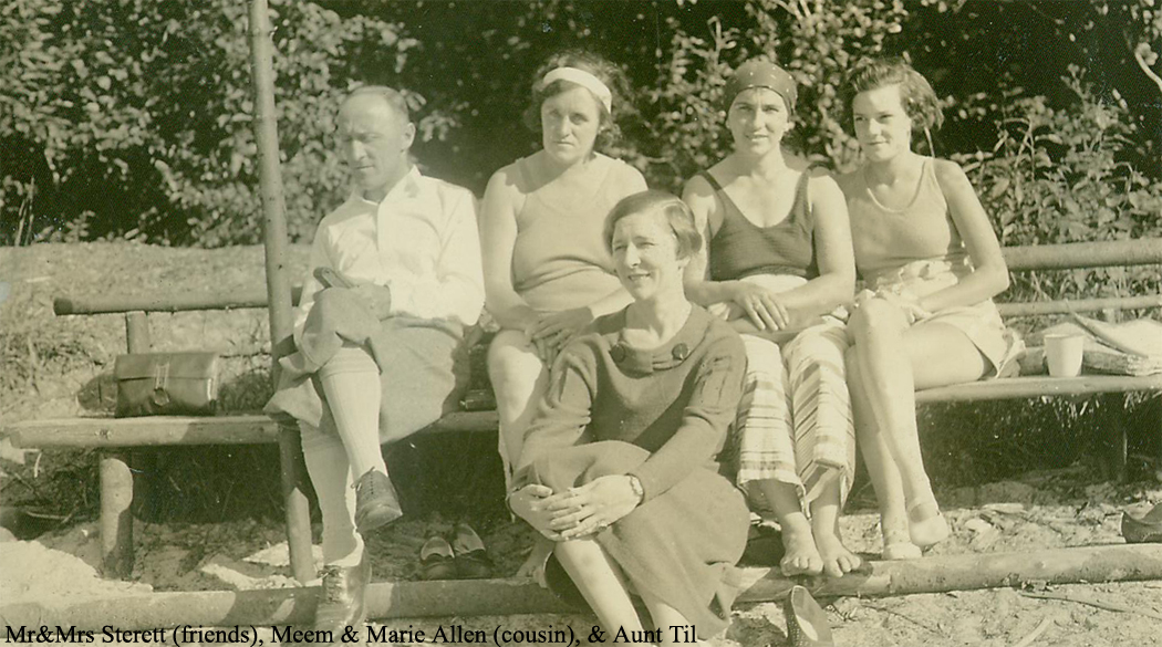 Wagner Family - Barbara (Wagner) Clemente, Till Renegar and Marie Allen.
